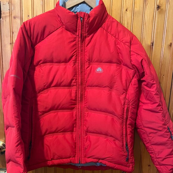 Vintage Red Nike ACG Puffer- Size S - Picture 1 of 6